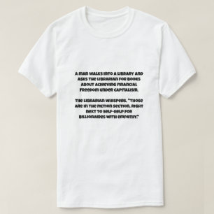 T-shirt Une blague d'IA sur le capitalisme