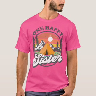T-shirt Une Bonne Soeur Happy Camper 1Er Anniversaire Camp