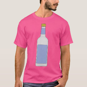 T-shirt Une bouteille vide