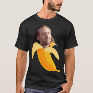 T-shirt Une cage Nicolas dans une banane