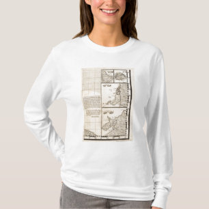 T-shirt Une carte de l'Empire Britannique en feuille 20 de