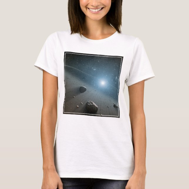 T-shirt Une Ceinture Astéroïde Autour De L'Étoile Lumineus (Devant)