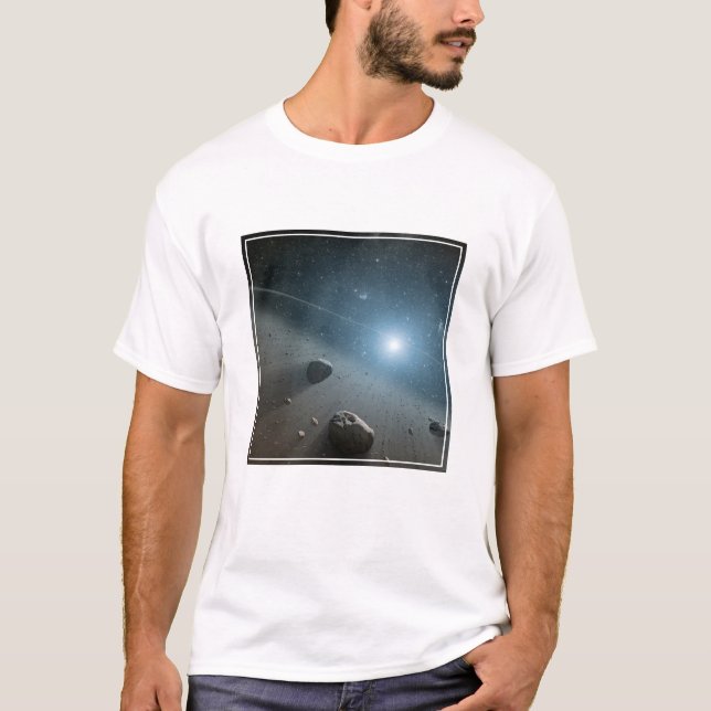 T-shirt Une Ceinture Astéroïde Autour De L'Étoile Lumineus (Devant)