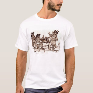 T-shirt Une chambre privée avec le tuyau et le Tankard