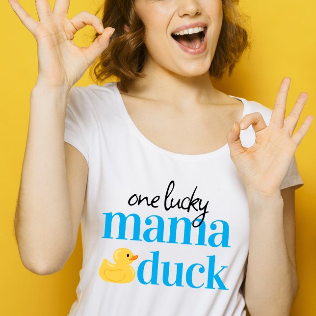 T-shirt Une chance Mama Canard 1er anniversaire Célébratio (Créateur téléchargé)