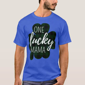 T-shirt Une Chanceuse Mama I Jour de la Saint Patrick