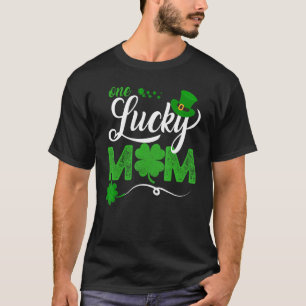 T-shirt Une Chanceuse Maman Funny St Patrick Day Maman