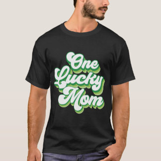 T-shirt Une Chanceuse Maman Saint Patrick