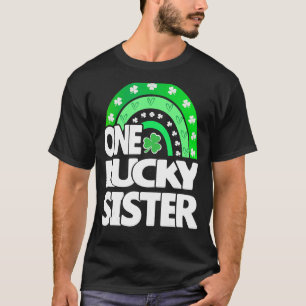 T-shirt Une Chanceuse Soeur Filles Toddler Irlandais Rainb