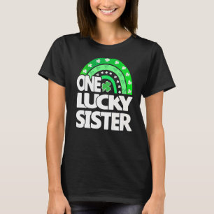 T-shirt Une Chanceuse Soeur Filles Toddler Irlandais Rainb