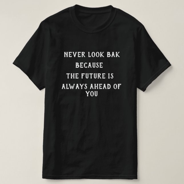 T-shirt Une chemise noire masculine légère et merveilleuse (Design devant)