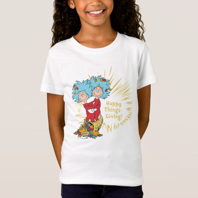 T-Shirt Une Chose Deux Joyeuses Choses Qui Donnent ! (Devant)