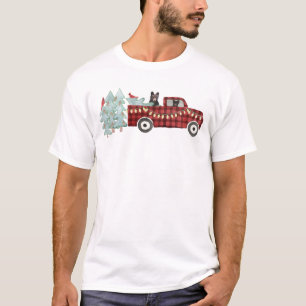 T-shirt Une collection de Noël très bariolée