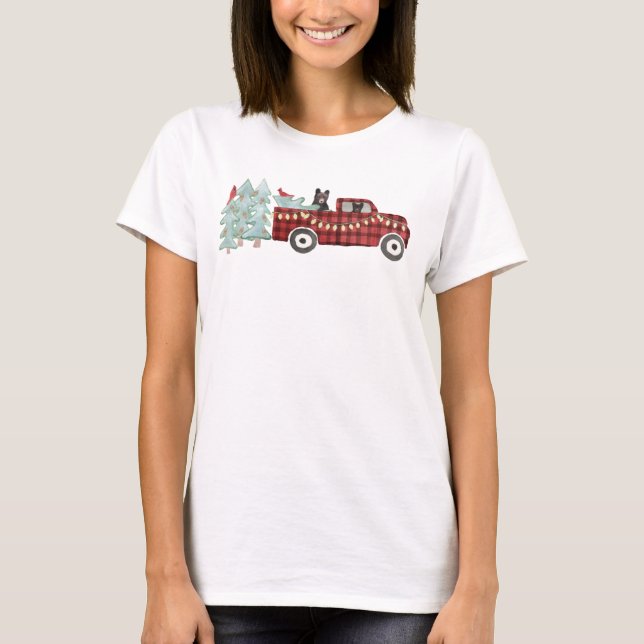 T-shirt Une collection de Noël très béreuse (Devant)