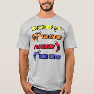 T-shirt Une crevette deux crevettes