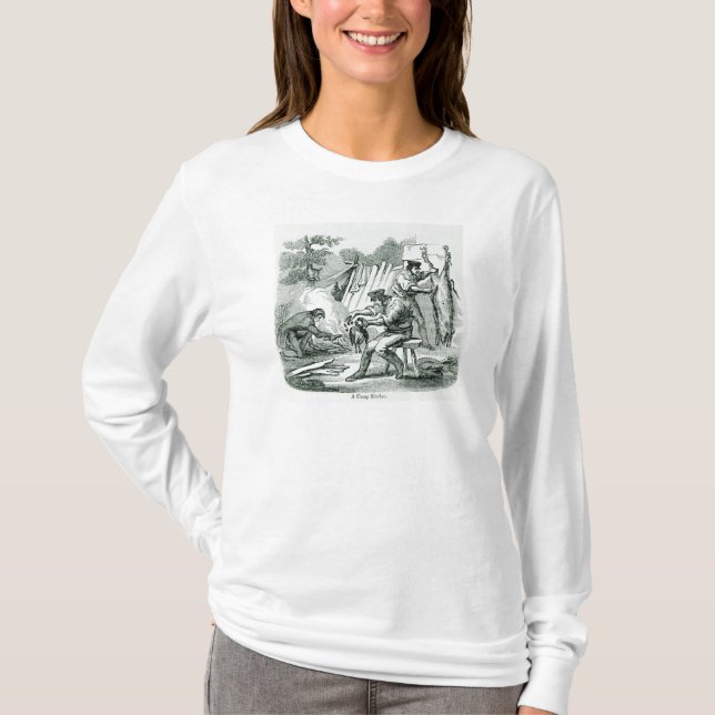 T-shirt Une cuisine de camp, 1856 (Devant)