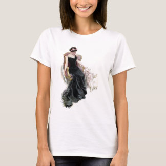 T-shirt Une dame et ses chats
