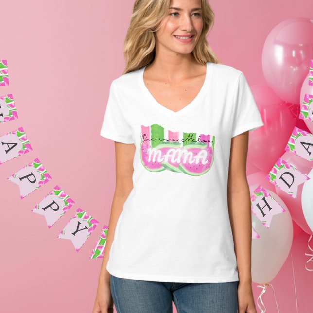 T-shirt Une dans une chemise Melon Mama (One in a Melon Mama Shirt)