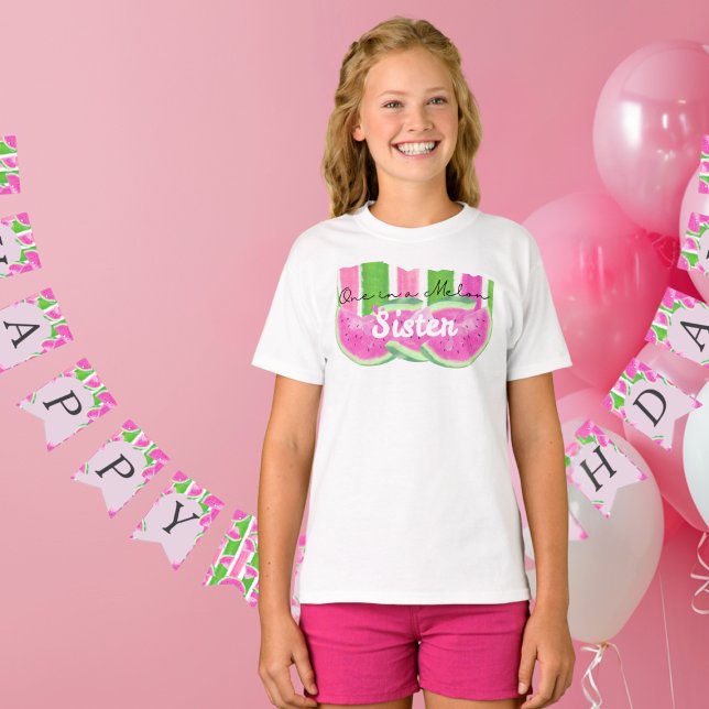 T-shirt Une dans une chemise Melon Sister (One in a Melon Sister Shirt)