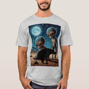 T-shirt Une Découverte Étonnante Se Déroule À L'Extraterre