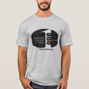 T-shirt UNE deux-maintenance de la Long-douille des hommes