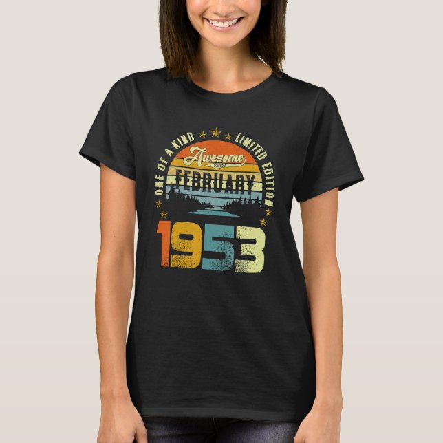 T-shirt Une Édition Limitée Du Genre Étrangère Depuis Febr (Devant)