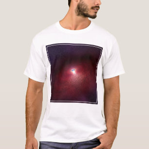 T-shirt Une Étoile De Neutron Avec Un Disque De Poussière 