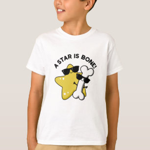 T-shirt Une Étoile Est Bone Drôle Film Titre Pun
