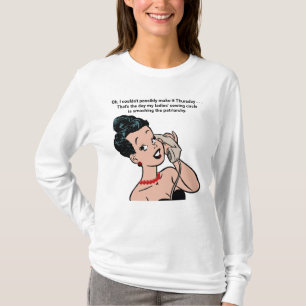 T-shirt Une femme au téléphone bouscule le patriarcat