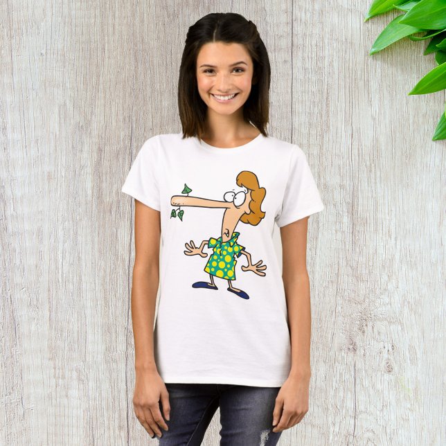 T-shirt Une Femme Dit Des Mensonges (Créateur téléchargé)