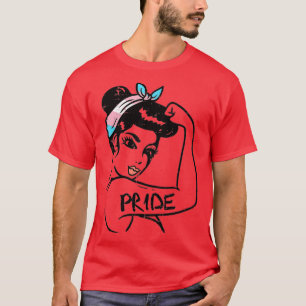 T-shirt Une femme forte et indestructible rançon Pride Fla