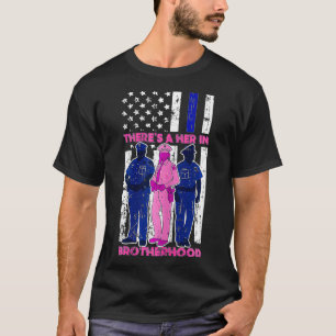 T-shirt Une Femme Lui A Rencontré Un Policier De Fraternit