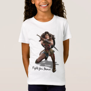 T-Shirt Une Femme Merveilleuse Blocage Avec Des Bracelets