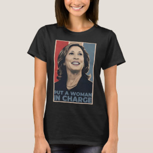 T-shirt Une Femme Responsable De Kamala Harris Femme Prési