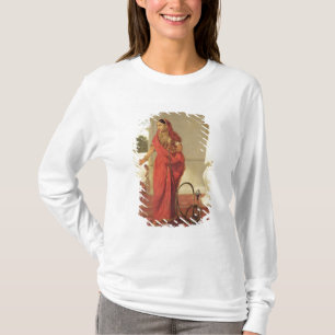 T-shirt Une fille de danse indienne avec un narguilé, 177