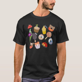 T-shirt Une fille de snack magique
