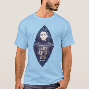 T-shirt "Une Fille N'A Pas De Nom" Arya Stark Graphic