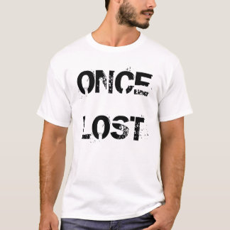 T-shirt une fois perdu d'Outreach