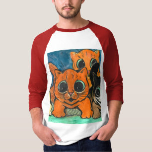 T-shirt Une foule de chats par Louis Wain