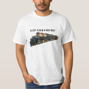 T-shirt Une grande locomotive à vapeur de garçon