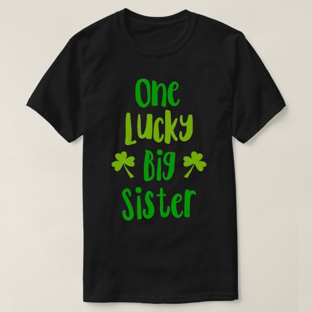 T-shirt Une Grande Soeur Lucrative St (Design devant)