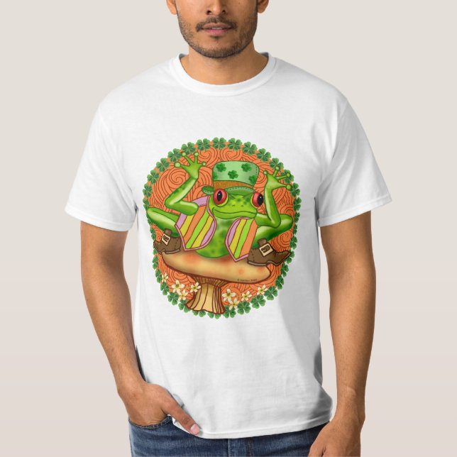 T-shirt Une grenouille irlandaise (Devant)