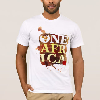 T-shirt Une grunge de l'Afrique