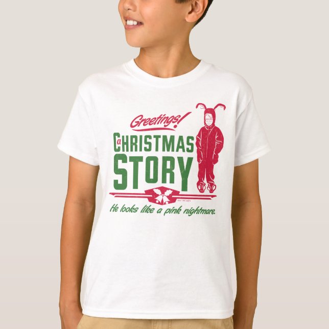 T-shirt Une histoire de Noël | Il ressemble à un cauchemar (Devant)