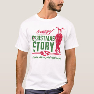 T-shirt Une histoire de Noël   Il ressemble à un cauchemar