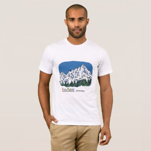 T-shirt Une image audacieuse de bel index de Mt.,
