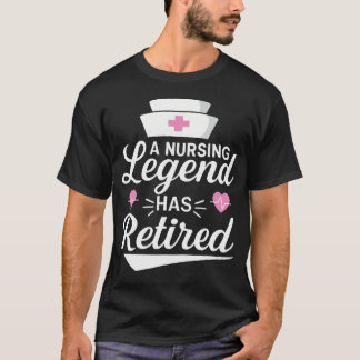 T-shirt Une infirmière à la retraite Retraite d'infirmière