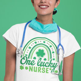 T-shirt Une infirmière chanceuse
