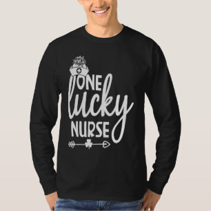 T-shirt Une infirmière chanceuse Scrub RN USI UR Cute St P