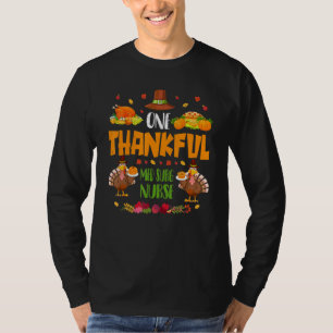 T-shirt Une Infirmière de Surg Méd Remerciée Automne Thank